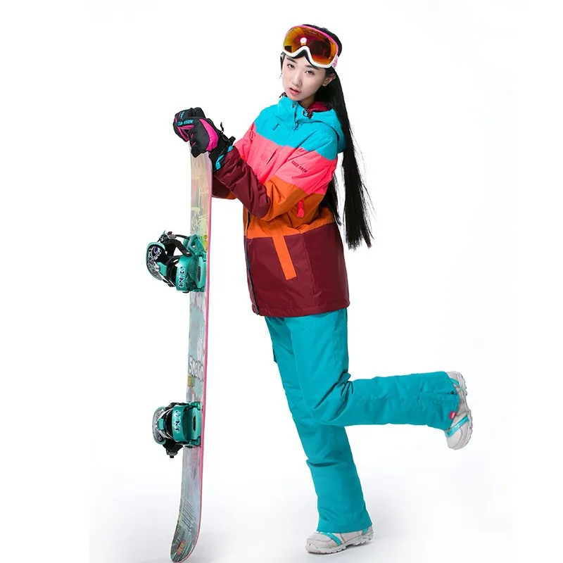 Зима мужской лыжный костюм супер теплая одежда лыжный сноуборд куртка костюм ветрозащитный водонепроницаемый