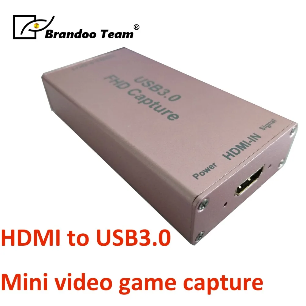 

HDMI Game Capture Support 1080P HDMI to USB 3.0,support Windows Linux system