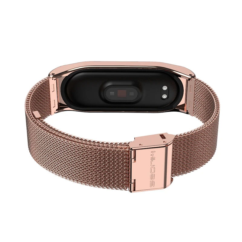Ремешок на запястье Mi Band 4 универсальный металлический браслет из нержавеющей