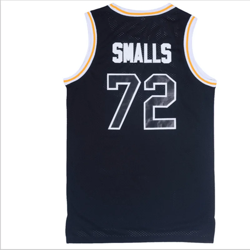 Мужские майки для баскетбола EJ Biggie Small #72 Bad boy рубашка Notorious Big Basketball Jersey Iverson