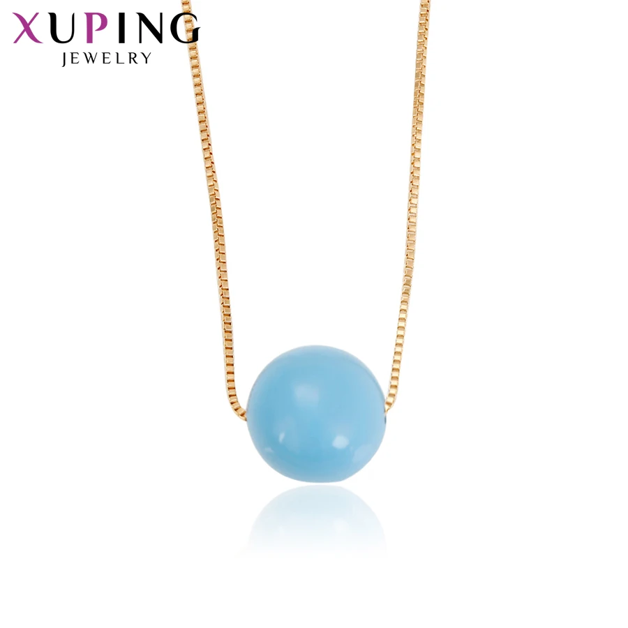 

Xuping Fashion Elegant Cute Necklace Charm Style Long Necklace Women Girls Chain Jewelry Gift S74,5-43950