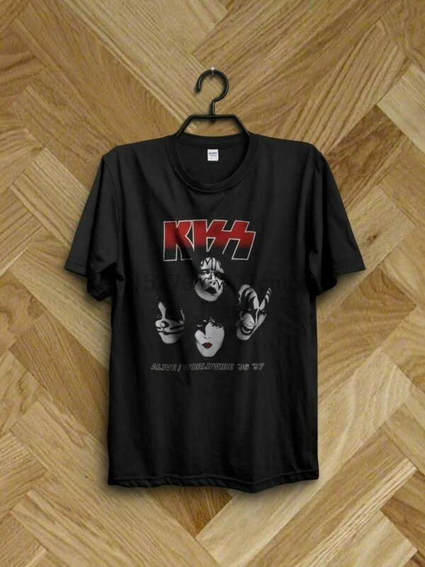 

Vintage T-Shirt 1996 Kiss Alive Worldwide Tour Reprint Size S-5XL