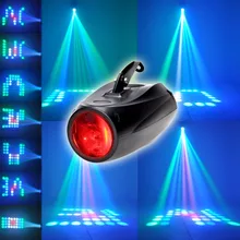 TSSS Auto/Sound Activated 64 LEDs RGBW LED Beam Hundreds of Patterns Stage Lights for Christmas Party Disco Bar Club Wedding DJ