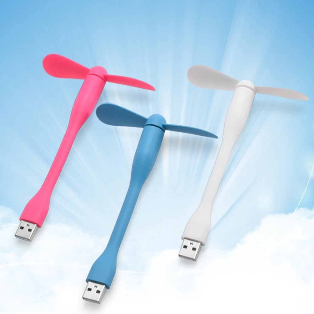 

Flexible USB Fan Portable travel MINI USB fan Gadgets for Computer, Laptop, Power Bank, USB socket