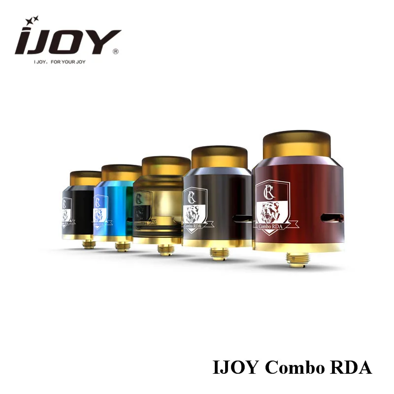 Атомайзеры для электронных сигарет IJOY Combo RDA танк 25 мм Нижний поток воздуха системы и инновационные Весна Дизайн Палуба комбо RDA мм