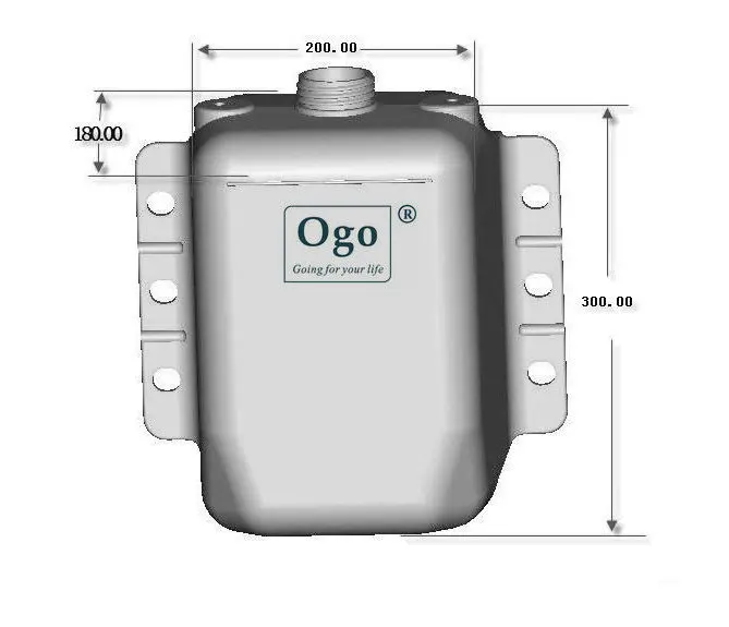 Резервуар для воды OGO 9.2L HHO|tank plastic water|tank water filterswater tank parts |