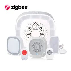 Alexa умный дом безопасности 2,4 ГГц ZigBee Ad-Hoc ZHA1.2 смартфон приложение пульт дистанционного управления