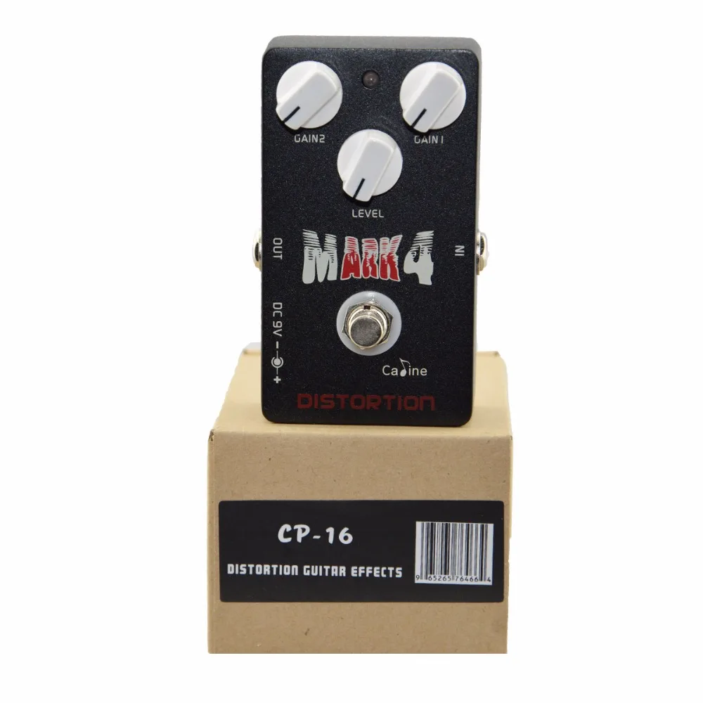 Caline педаль CP-16 Mr Mark Distortion педаль для гитары CP16 Mr Mark Distortion True Bypass дизайн гитарный эффект педаль подарок на год