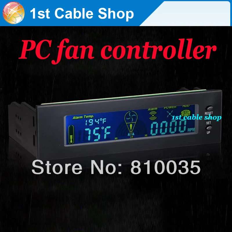 control case fan speed control case fan speed