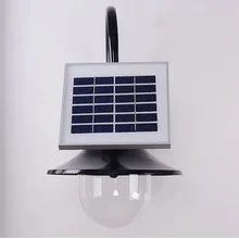 Европейский светодиодный солнечный открытый настенный светильник вилла сад Американский Ретро дождь открытый настенный светильник сад Водонепроницаемый свет