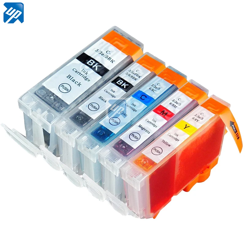 10pk BCI-3 CLI-6 BCI3 CLI6 INK CARTRIDGE for CANON PIXMA IP4000 IP5000 i860 MP870 MP710 MP780 MP760 MP750 printer full ink | Компьютеры и