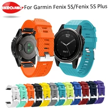 20 мм ремешок для часов Ремешок для Garmin Fenix 5S часы Quick Release силиконовый легкий ремешок для наручных часов Ремешок для Garmin Fenix 5S/5S Plus