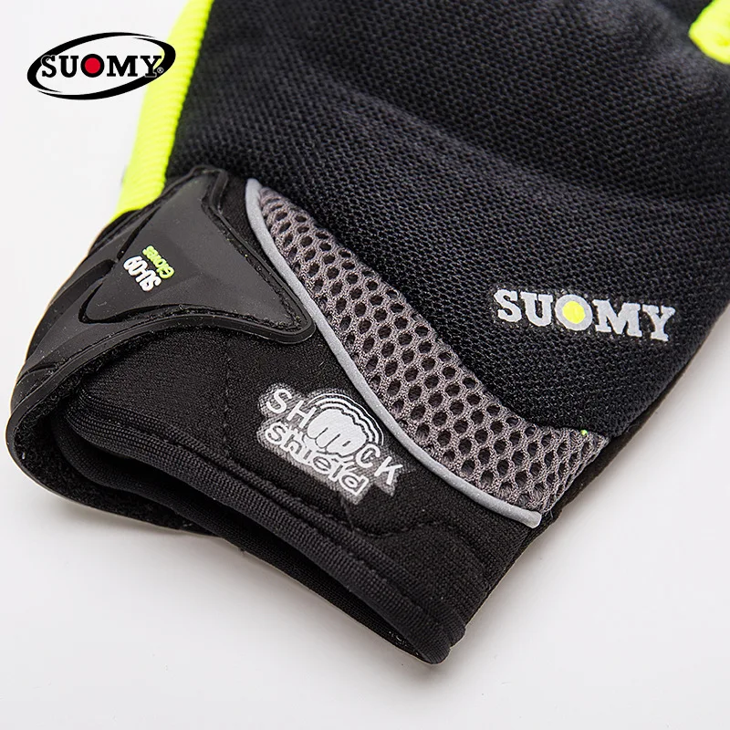 Motorcycle Gloves Sports Gloves SUOMY Motorcycle Gloves Racing Summer Full Finger Protective For Yamaha BMW