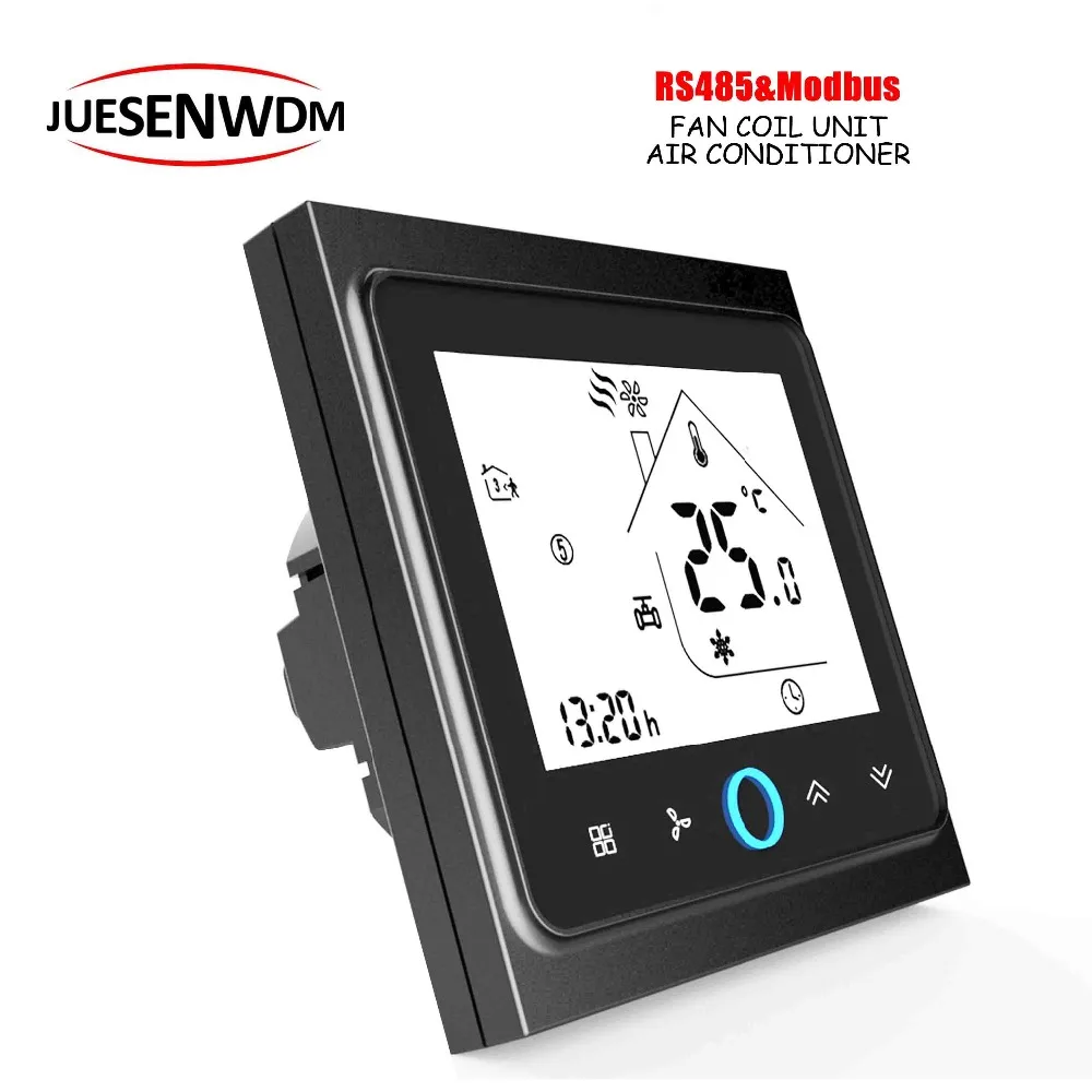 Термостат для вентилятора 24 В переменного тока 95 ~ 240 RS485 & MODBUS 4 трубы и 2 3