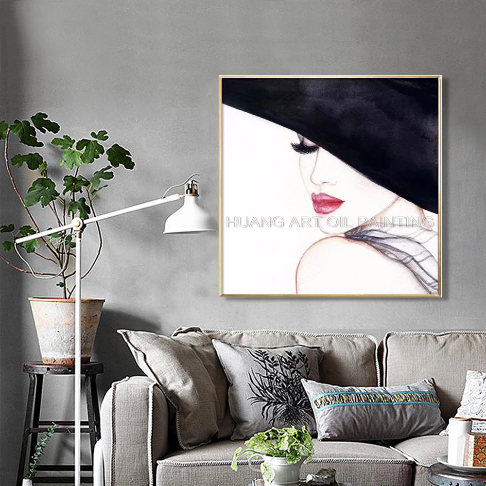 New-York-Modern-City-Architecture-Abstract-Wall-Art-Skyline-Oil-Painting
