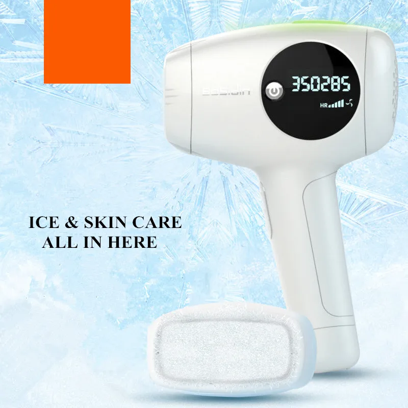 Профессиональный Перманентный Эпилятор ICE COOL Hair Эпилятор безболезненный уход за кожей Инструменты для женщин с бесплатной щеткой для чистки лица