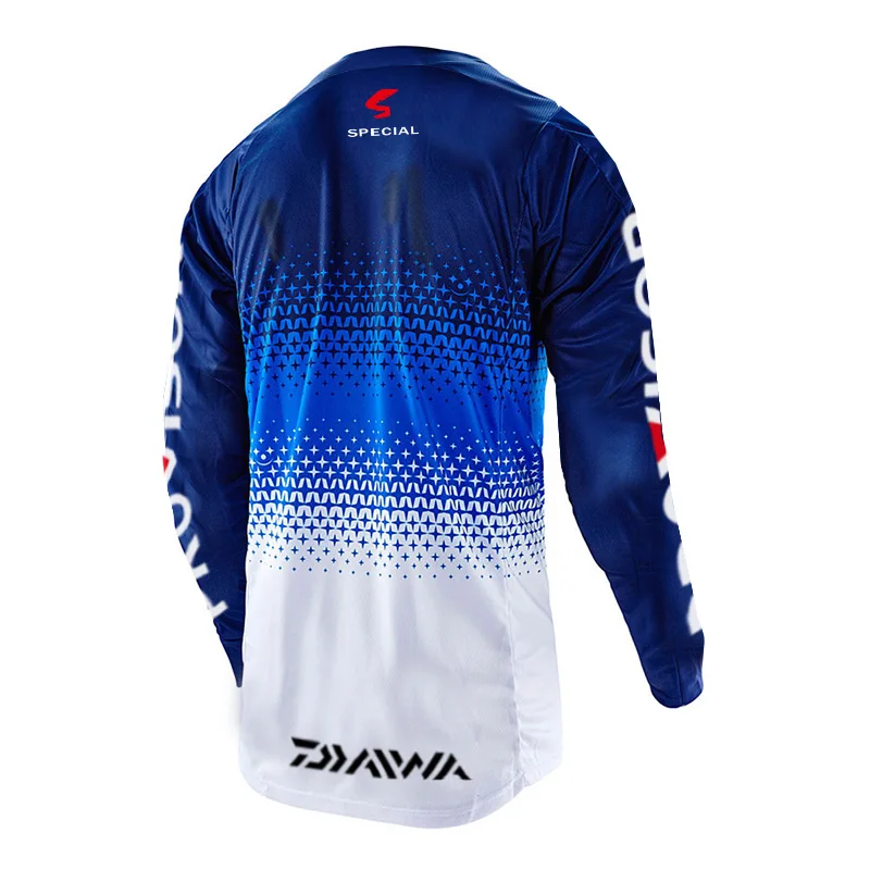 Daiwa Fishing Shirt Clothing Quick Dry Long Sleeve Breathable Fishing Shirts Anti UV Hooded Cycling Hiking Fishing Clothes
