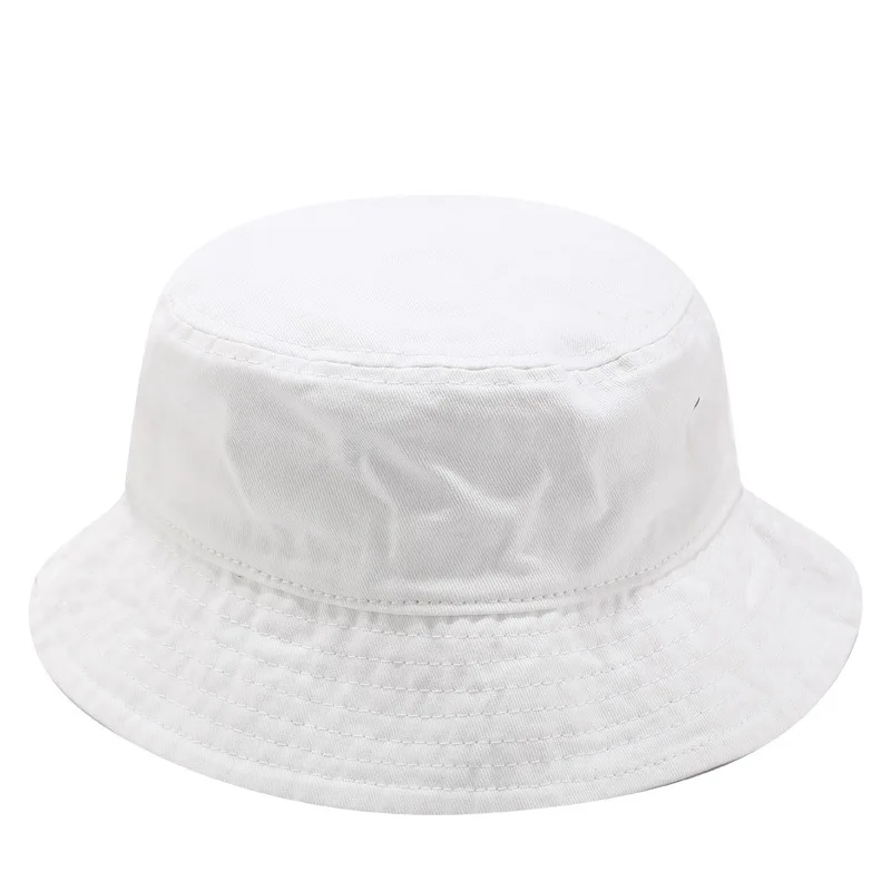 Ковбойская шляпа в рыбацком стиле для женщин и мужчин, кепка для умывальника, Женская универсальная Кепка на четыре сезона для путешествий и отдыха на открытом воздухе - Цвет: Белый