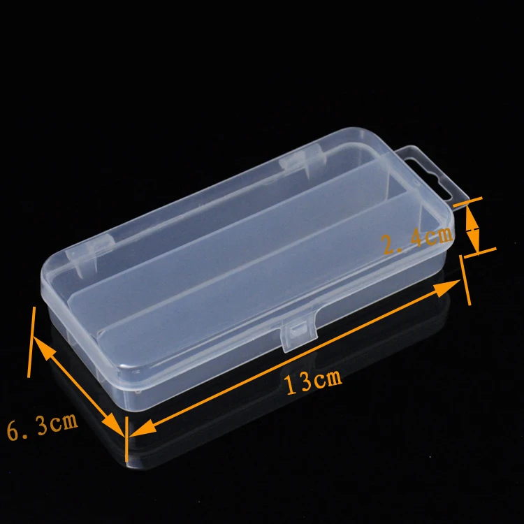 

OLOEY 13*6.3*2.4cm Fishing Lure Bait Fishing Lure Storage Box Case Fish Tool Tackle Waterproof Storage Box