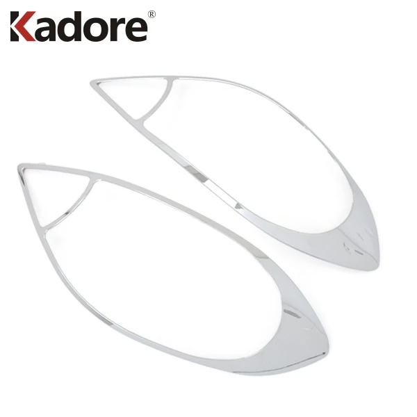 Хромиросветильник передняя фара для Nissan Versa Sedan 2012 2013 2014|abs chrome|auto chrome accessorieschrome car