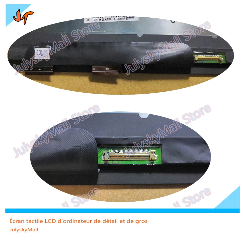 Applicable to ASUS VivoBook flip 14 TP410UA TP410U 14 inch LCD monitor LCD touch screen assembly NV140FHM-N62 V8.0 Applicable to ASUS VivoBook flip 14 TP410UA TP410U 14 inch LCD monitor LCD touch screen assembly NV140FHM-N62 V8.0