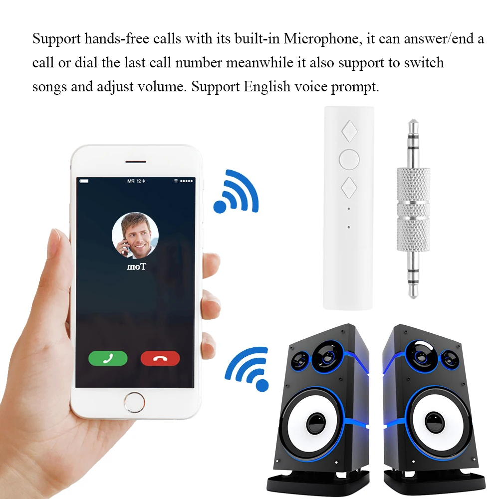 Car Bluetooth Audio Receiver Adapter (2)