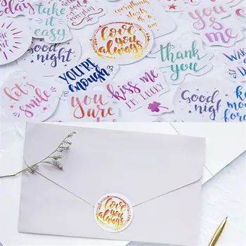 

1PACK Colorful Mood Decorative Stationery Stickers Scrapbooking DIY Diary Album Sticky Label
