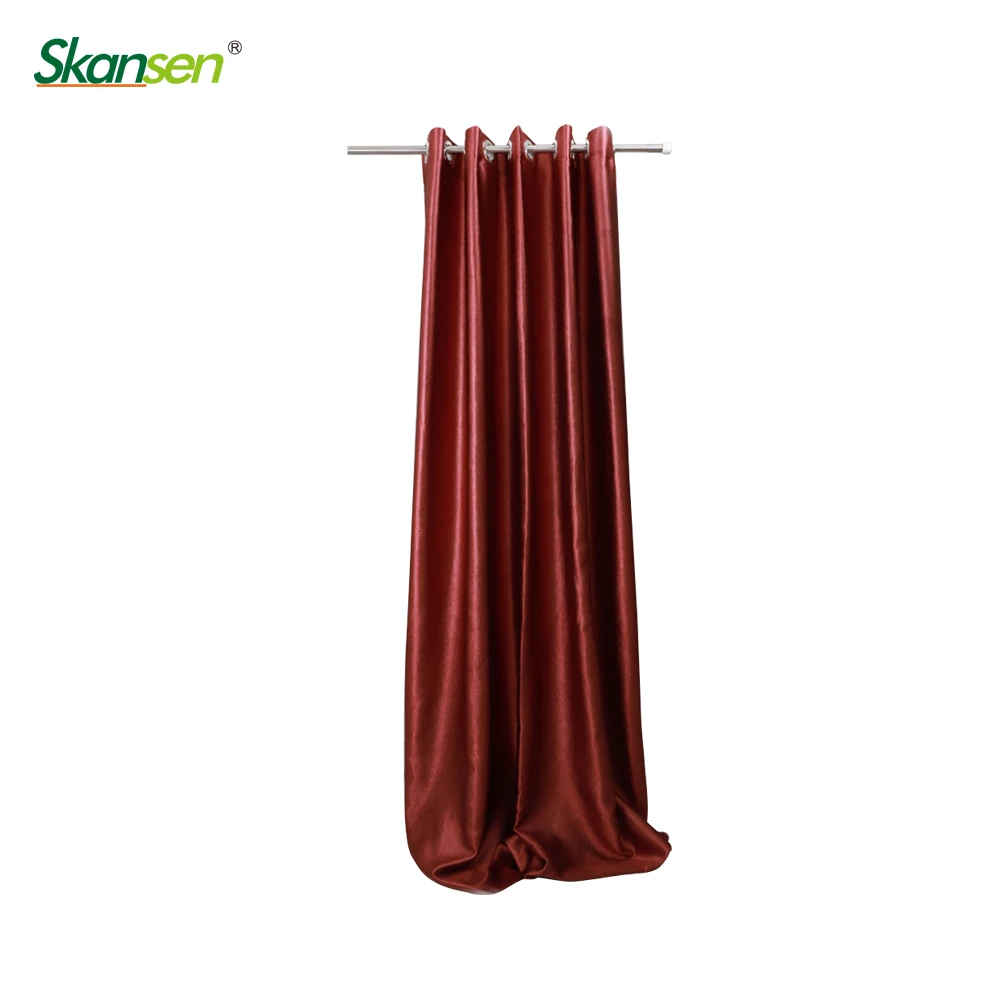 

Skansen 70%-85% shading modern style solid color Blackout curtain for living room,bedroom Customized size