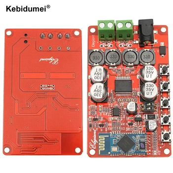 

kebidumei Bluetooth 4.0 Audio Receiver Digital Amplifier Board Chip For BT Audio Receiver Amplifier Board Module Parts