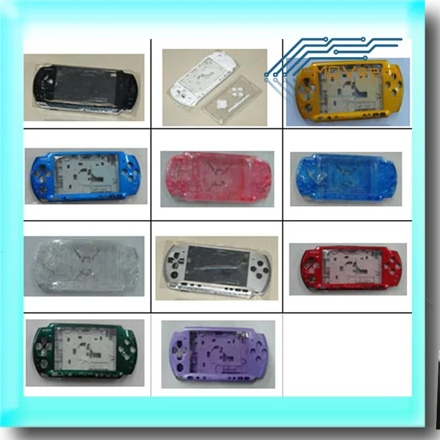 

Free shipping For PSP3000 PSP 3000 Shell Old Version Game Console replacement full housing cover case with buttons