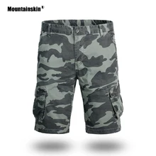 Горные мужские летние походные шорты для спорта на открытом воздухе, отдыха, Походов, Кемпинга, бега, камуфляжные мужские короткие брюки VA429