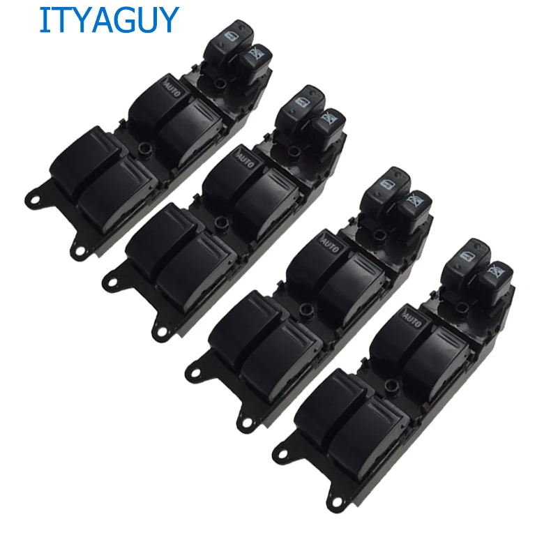 

4pcs/lot 84820-60130 For To*yota 1997-08 L*and Cr*uiser Electric Power Window Control Master Switch 8482060130