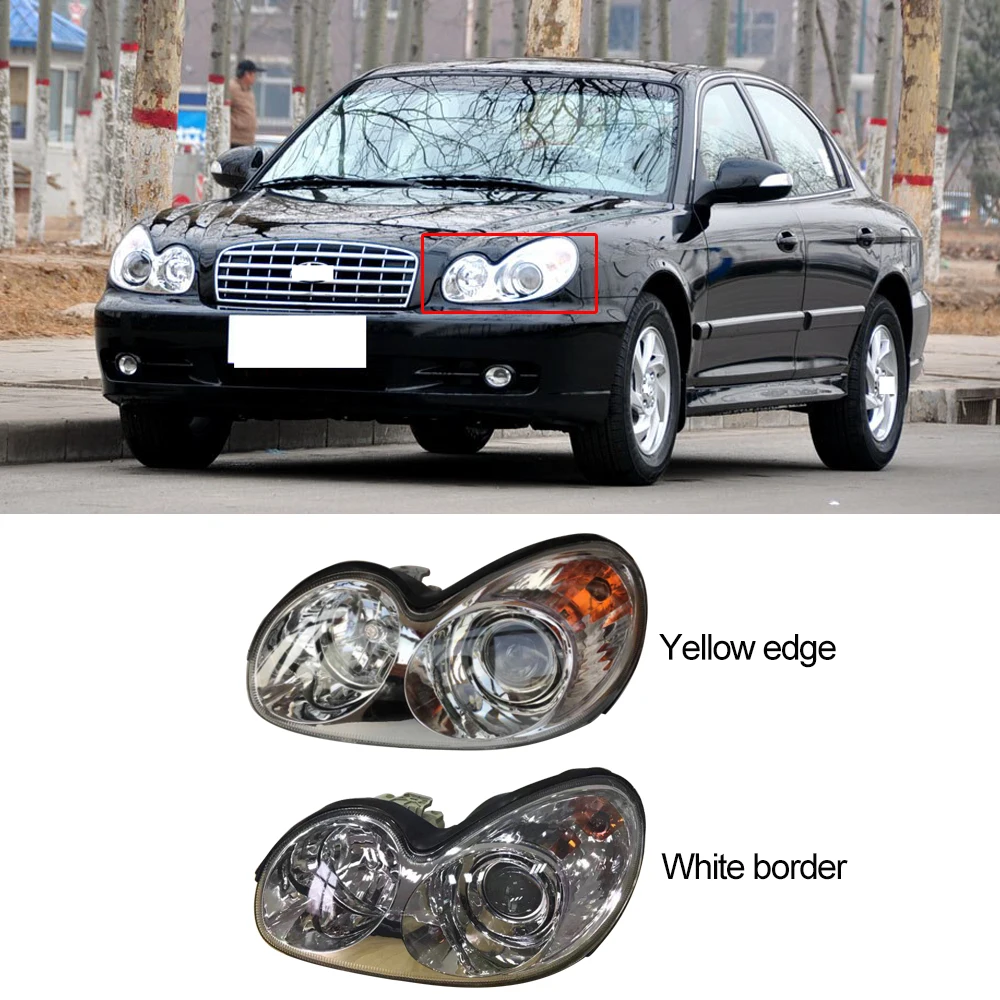 Capqx для hyundai Sonata 2002 2003 2004 2005 2006 2007 2008 2009 Передние фары головного света фар фара в сборе