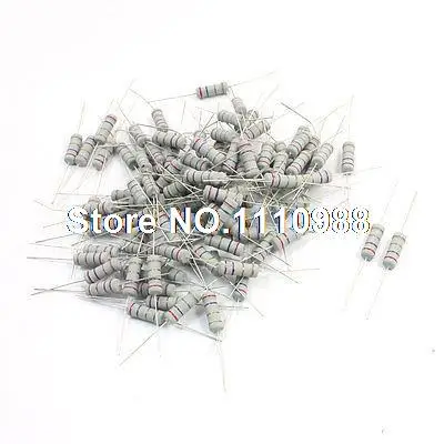 100Pcs DIY Assembly Electronic 2.7 Ohm 2W 5% Metal Oxide Film Resistor | Обустройство дома