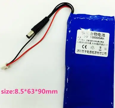 

Free shipping 5V 10000mah Lithium polymer battery pack