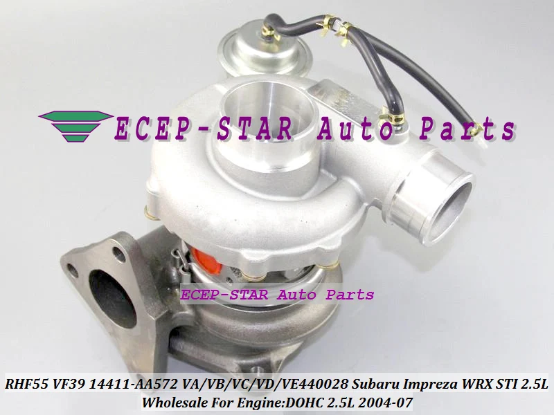 Turbo RHF55 VF39 14411AA572 14411-AA572 VE440028 VA440028 VB440028 VC440028 VD440028 for Subaru Impreza WRX STI DOHC 2.5L 04-07