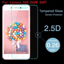 10 шт./лот 2.5D Закаленное стекло 9H Взрывозащищенная защитная пленка протектор экрана для lenovo S60 S60W S60T S60A
