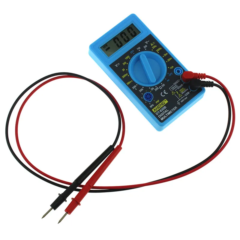 

DT-830B Multimeter LCD Auto Range Digitale Voltmeter AC/DC 750/1000 V Amp Volt Ohm Tester Meter
