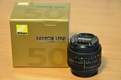 Объектив Nikon 50 1,8 D Nikkor AF 50 мм f/1.8D линзы для Nikon D90 D7100 D7200 D610 D700 D810 D5 профессиональная цифровая камера