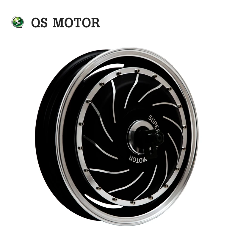 QS двигатель 14 дюймов 8kW 273 50H V2 бесщеточный DC Электрический скутер Мотор для