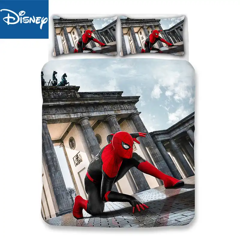 Spider Man Uk Queen Size Bedding Set For Boys Bed Decor Authentic