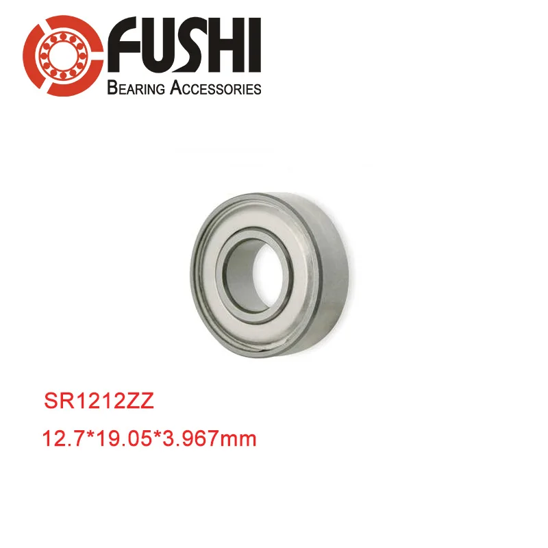 

SR1212ZZ 12.7*19.05*3.967mm 2PCS Hybrid Ceramic Stainless Steel Ball Bearing SR1212 S R1212 SR 1212 CB For Bike & Fishing