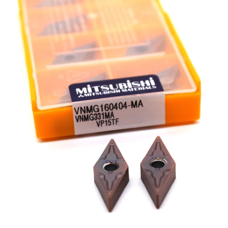 

VNMG160404 MA VP15TF 10PCS Carbide Inserts CNC Lathe Cutting Tool Knife Blades Internal Turning Tool