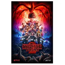 TaaWaa Stranger Things 2 Poster Classic Movie Art Posters and Prints 12x18 24x36 inch Wall Picture for Living Room Decoration TaaWaa Stranger Things 2 Poster Classic Movie Art Posters and Prints 12x18 24x36 inch Wall Picture for Living Room Decoration