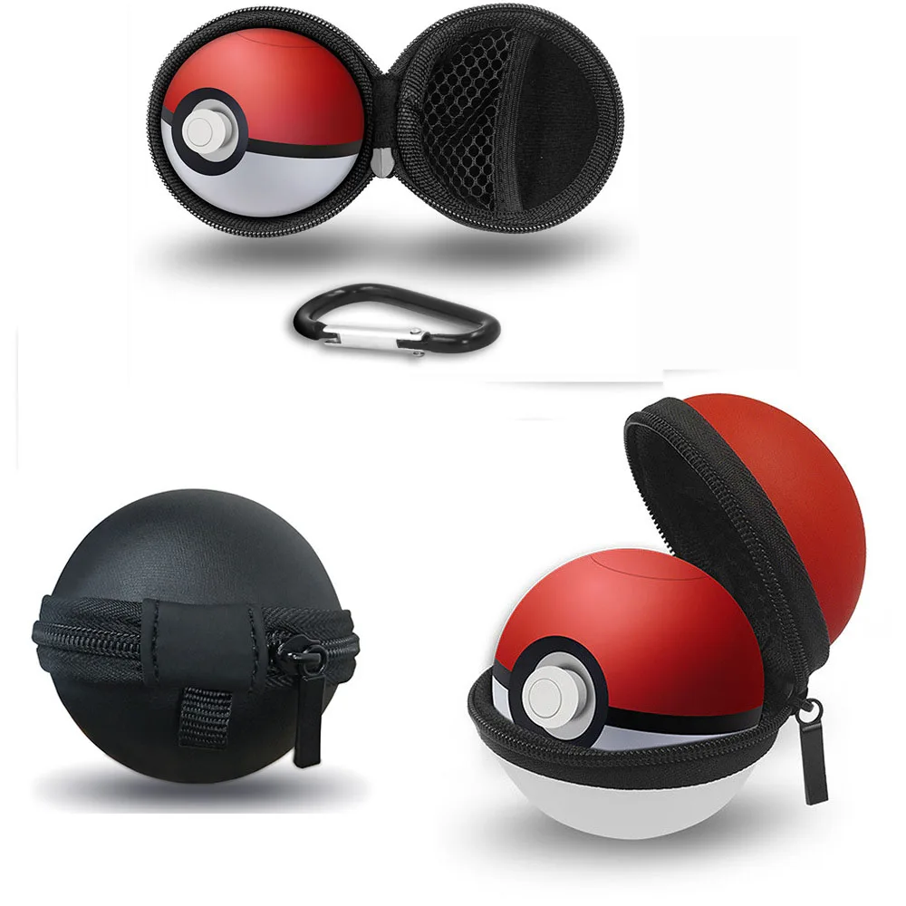 Портативный чехол для Nintend переключатель НС Poke Ball плюс контроллер, аксессуар сумка для Pokemon Lets Go Pika Чу Eevee игры