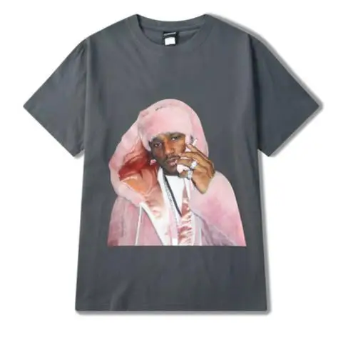 Летний хлопковый топ с коротким рукавом и круглым вырезом, футболка для скейтборда в стиле хип-хоп Kanye West, забавные мужские футболки Dark Souls - Цвет: Grey