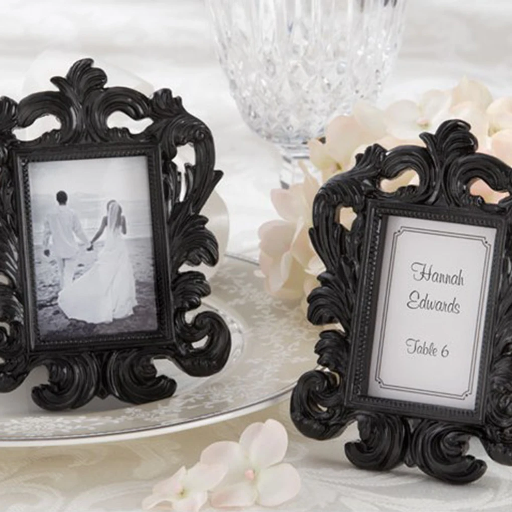 

Decorative Flower Photo Frame Wedding Home Decor Desktop Picture Frame