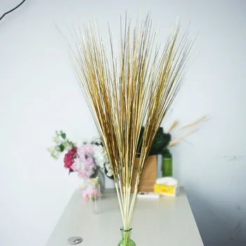 

Christmas Decorations for Home FlowerGold Powder Grass Wedding Artificial Flowers for New Year Valentine's Day Gift