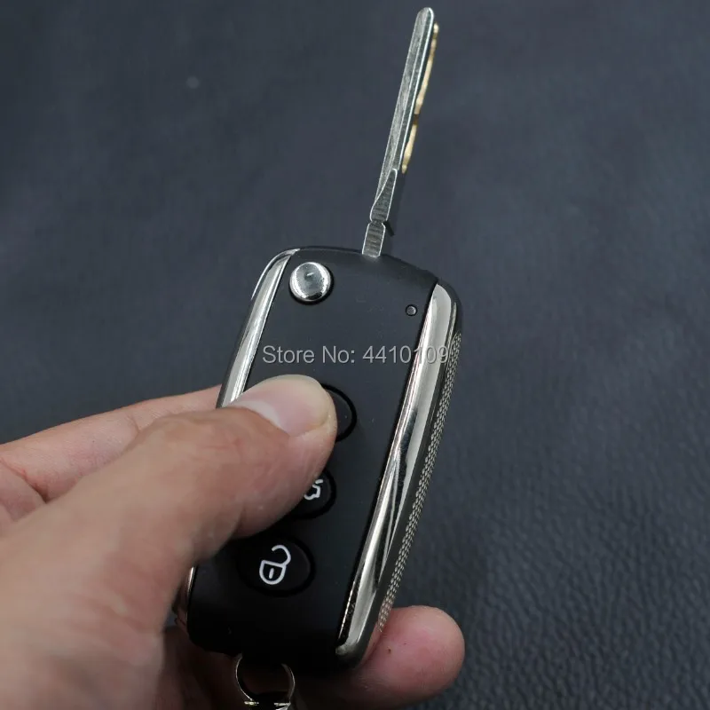 Коллекционный ключ для Bentley Mulsanne Hurtling GT складной дистанционный с логотипом 433 315