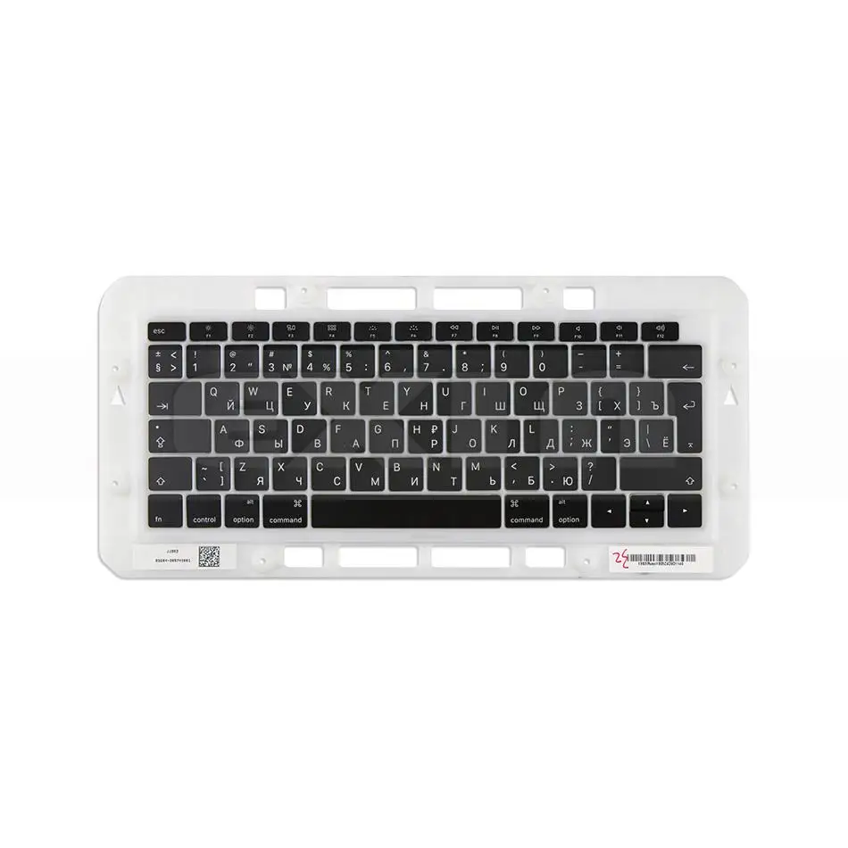 Подлинная для Macbook Air retina 1" 13,3" A1932 русская Россия RU клавишная крышка для клавиатуры Замена MRE82 EMC 3184 Late